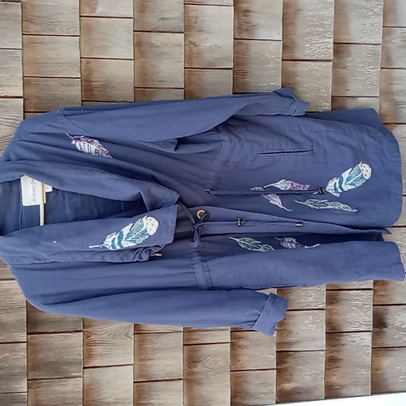 Cold Water Creek spring / fall coat - Picture 1 of 7